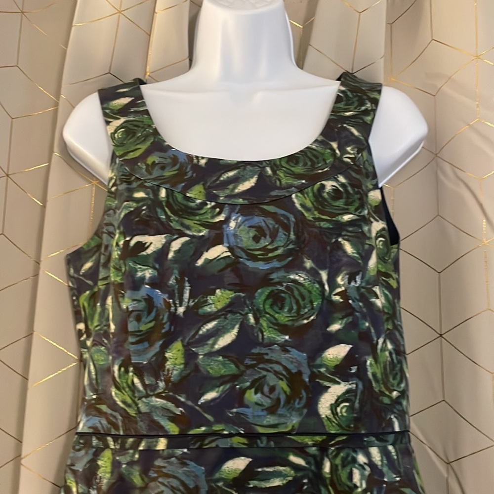 Classic floral sheath dress